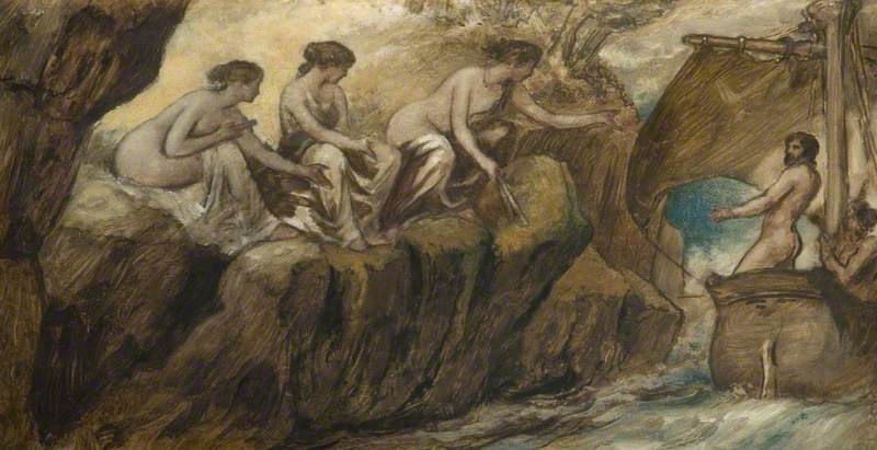 Calvert, Edward; Ulysses and the Sirens; Birmingham Museums Trust; http://www.artuk.org/artworks/ulysses-and-the-sirens-33469